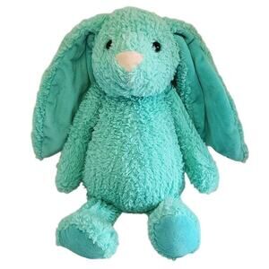 Bee Happy Plush Toys , Kelly Toys Teal Floppy Slim Bunny Rabbit Stuffed Animal